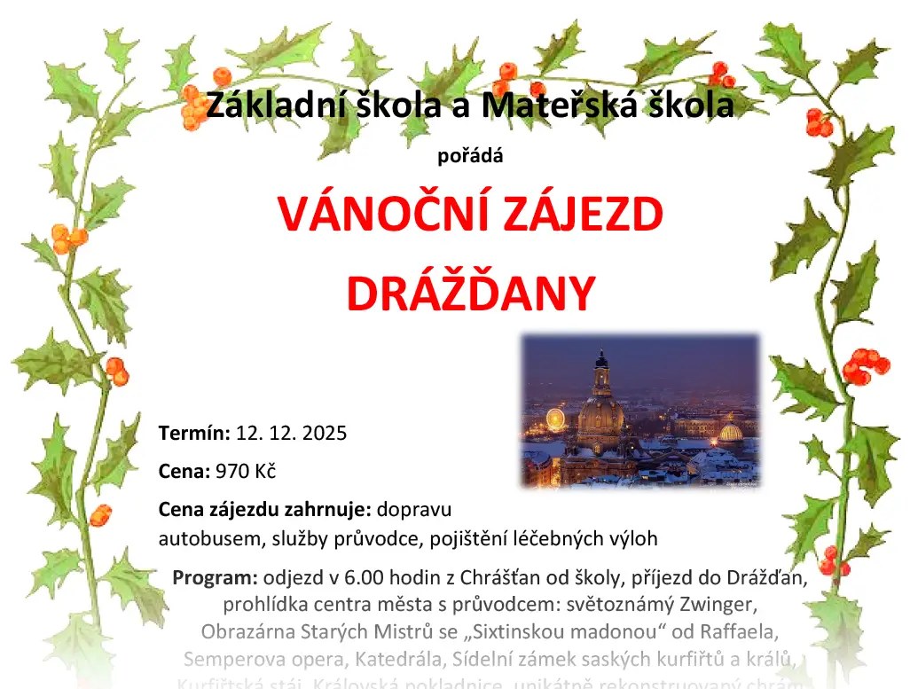 Vánoční Drážďany